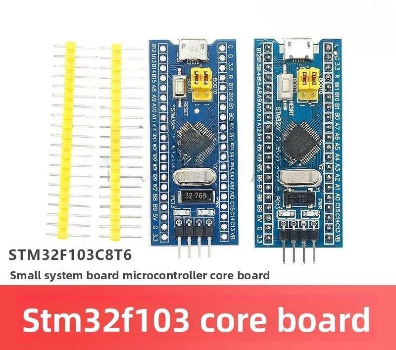 STM32F103C8T6 Small System Board, MCU Core Board, STM32C6T6 Experimental Learning & Development Board