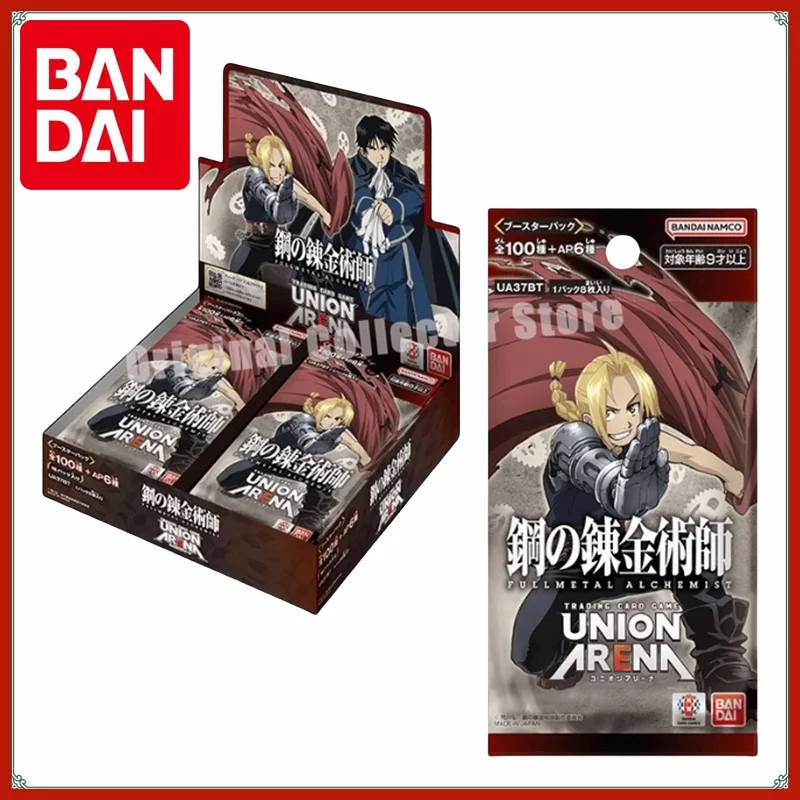 Оригинальные карты Bandai UNION ARENA TCG, коллекционная игра The Realm of Fighting, японская сумка UA37BT, сталь алхимика, пополняющая сумка
Оригинальные карты Bandai UNION ARENA TCG, коллекционная игра The Realm of Fighting, японская сумка UA37BT, сталь алхимика, пополняющая сумка