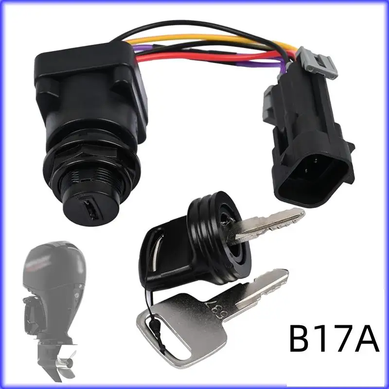 BT-Ignition Key Switch With Harness For Mercury Marine Quicksilver Outboard Motor Boat Engine Key Switch
BT-Ignition Key Switch With Harness For Mercury Marine Quicksilver Outboard Motor Boat Engine Key Switch