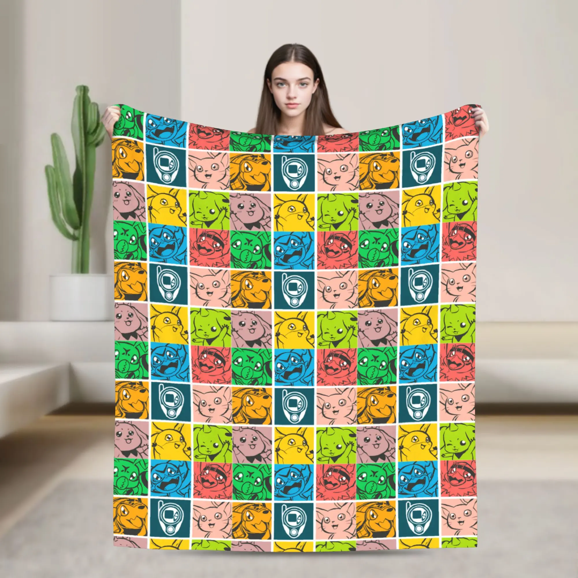 Digimon DigiSquad in America Blanket Flannel Throw Blanket Airplane Travel Decoration Soft Warm Bedspreads
Digimon DigiSquad in America Blanket Flannel Throw Blanket Airplane Travel Decoration Soft Warm Bedspreads