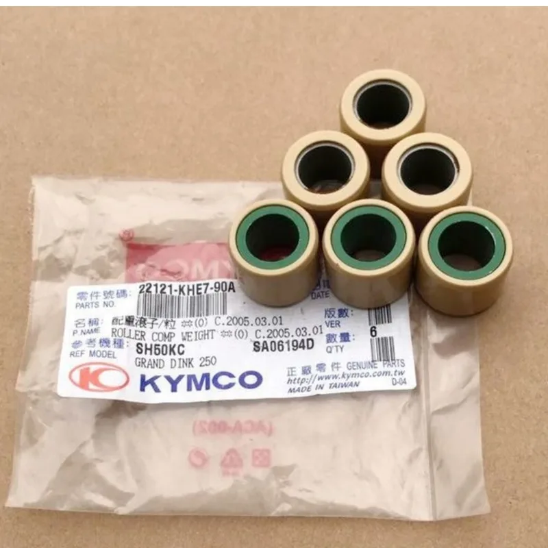 Motorcycle Forerunner Puli Bead Clutch Counterweight Roller for Kymco Xciting Ct 250 300 People250
Motorcycle Forerunner Puli Bead Clutch Counterweight Roller for Kymco Xciting Ct 250 300 People250