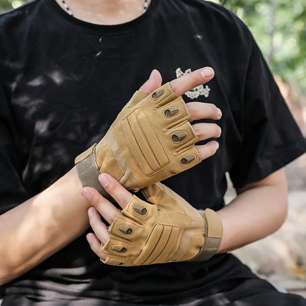 Ultraviolet Tactical Half-finger Gloves White Anti-microfiber Durable Cycling Mitten Mountain Bike Sports Skid-proof Portable
Ultraviolet Tactical Half-finger Gloves White Anti-microfiber Durable Cycling Mitten Mountain Bike Sports Skid-proof Portable