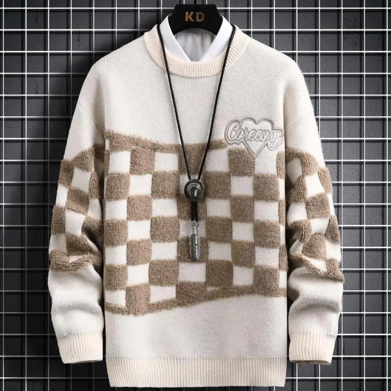 Pull Homme 2022 Autumn Winter Luxury Sweater Men Clothing New Arrival Streetwear Fashion Soft Warm Knitted Cashmere Pullover
Pull Homme 2022 Autumn Winter Luxury Sweater Men Clothing New Arrival Streetwear Fashion Soft Warm Knitted Cashmere Pullover
