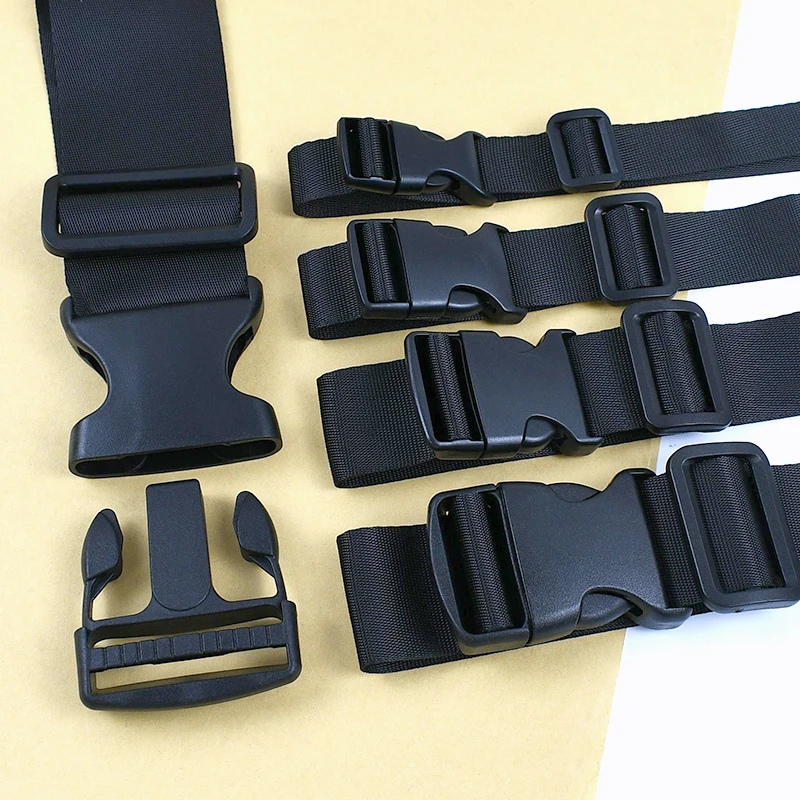 20-50mm Dog Collar Repair Kits 1-5Sets Plastic Release Buckle for Webbing Strap Fastener Carabiner Clips Backpack Tri Glide Hook
20-50mm Dog Collar Repair Kits 1-5Sets Plastic Release Buckle for Webbing Strap Fastener Carabiner Clips Backpack Tri Glide Hook
