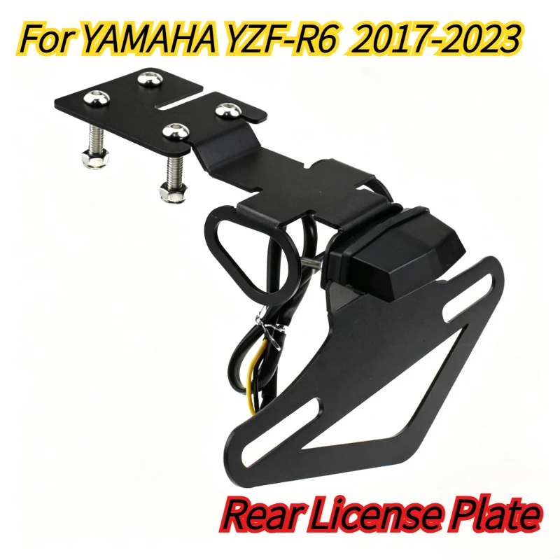 For YAMAHA YZF-R6 YZFR6 2017-2023 Motorcycle Eliminator License Plate Holder Plate LED Rear License Plate
For YAMAHA YZF-R6 YZFR6 2017-2023 Motorcycle Eliminator License Plate Holder Plate LED Rear License Plate