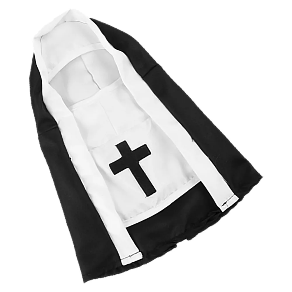 1pcs Pet Clothes Cat Dog Nun Costume Halloween Cosplay Cat Halloween Outfit Photo Props Small Medium Pets Accessories
1pcs Pet Clothes Cat Dog Nun Costume Halloween Cosplay Cat Halloween Outfit Photo Props Small Medium Pets Accessories