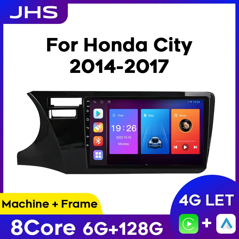 Wireless Carplay Android Auto Car Radio For Honda City 2014-2017 Multimedia Stereo Video Player Navigation GPS 2Din
Wireless Carplay Android Auto Car Radio For Honda City 2014-2017 Multimedia Stereo Video Player Navigation GPS 2Din