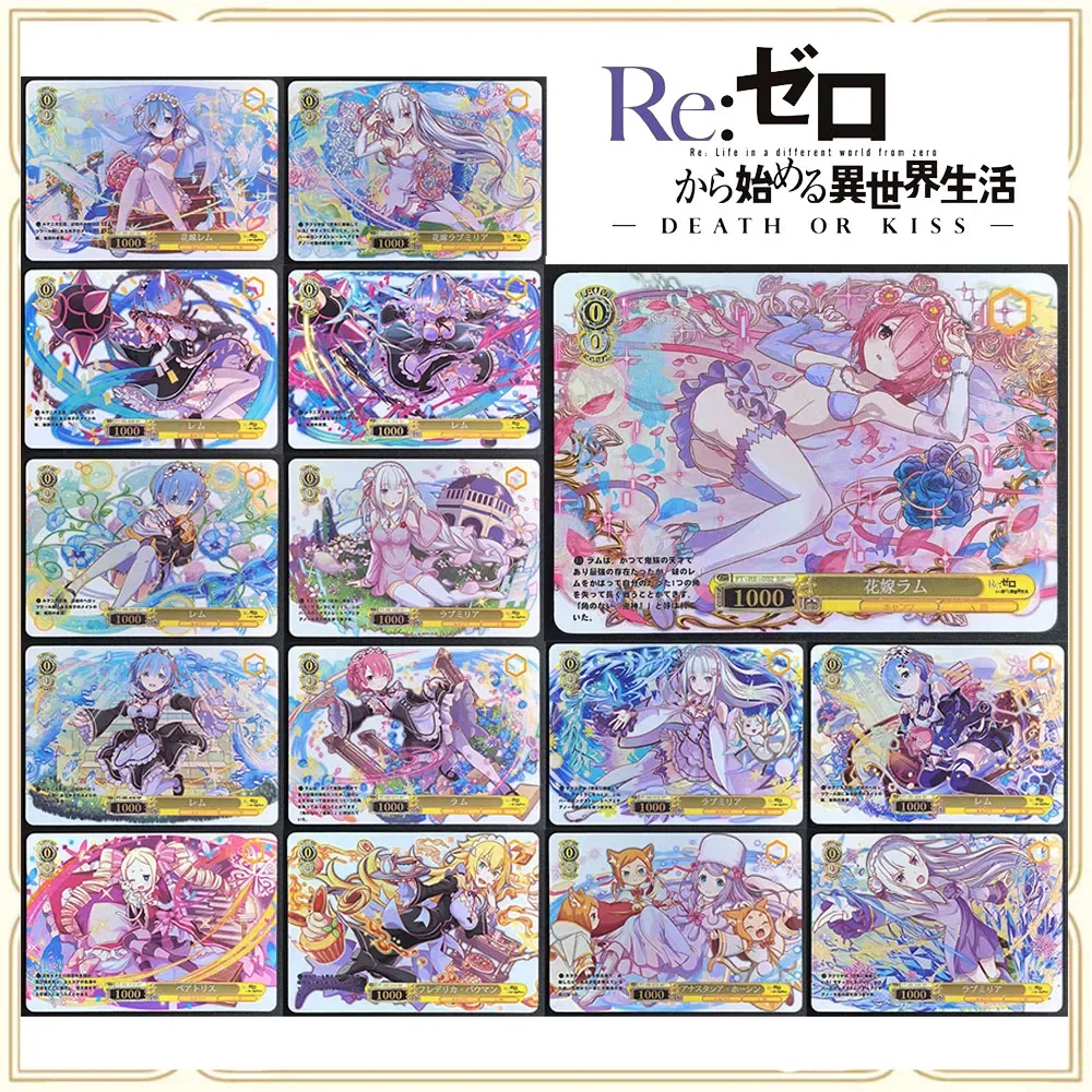 Аниме Goddess Story DIY ACG Коллекционная карта Рождественский подарок на день рождения Настольная игра Emiria Rem Ram Beatrice Advanced Flash
Аниме Goddess Story DIY ACG Коллекционная карта Рождественский подарок на день рождения Настольная игра Emiria Rem Ram Beatrice Advanced Flash