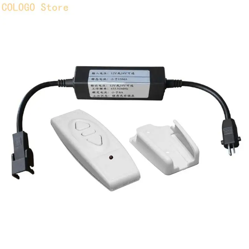 Multipurpose 12V Remote Control Switches Portable Accessory for Roller Shutters Garage Door and Automateds Curtains D0LD
Multipurpose 12V Remote Control Switches Portable Accessory for Roller Shutters Garage Door and Automateds Curtains D0LD