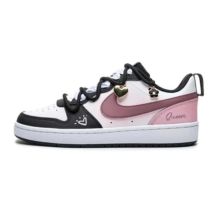 【Customize】Nike Court Borough Skateboarding Shoes Women's Sneakers shoes BQ5448-115
【Customize】Nike Court Borough Skateboarding Shoes Women's Sneakers shoes BQ5448-115