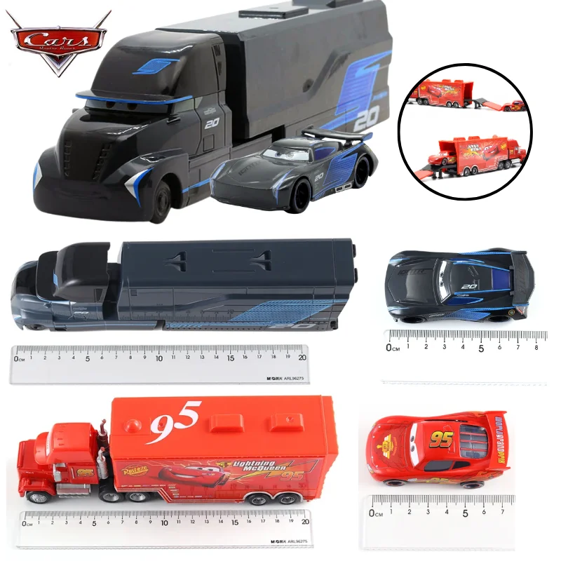 NEW Pixar Cars Storm Jackson Truck Lightning McQueen Racing Toy Car 2 Car 3 1/55 Ratio Die Casting Mack Model Birthday Gifts
NEW Pixar Cars Storm Jackson Truck Lightning McQueen Racing Toy Car 2 Car 3 1/55 Ratio Die Casting Mack Model Birthday Gifts