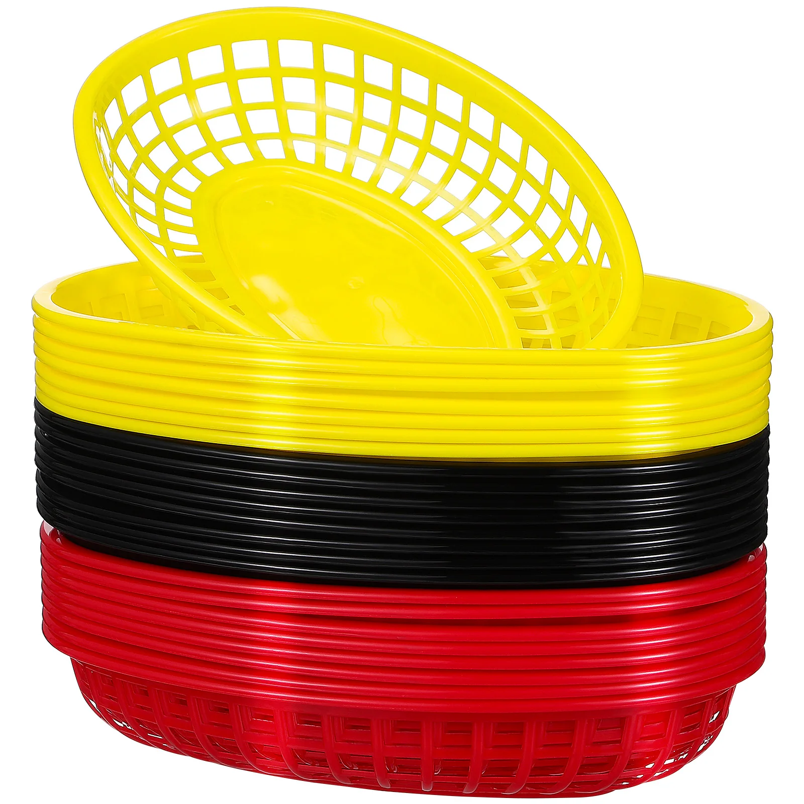 24Pcs Fast Food Basket Burger Hot Dogs French Fries Baskets Serving Tray Snack Bread Platter hot dogs trays
24Pcs Fast Food Basket Burger Hot Dogs French Fries Baskets Serving Tray Snack Bread Platter hot dogs trays