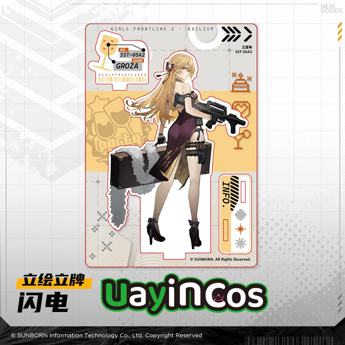 In stock Original Groza Klukai Vepley GIRLS' FRONTLINE 2:EXILIUM Acrylic Stand Ornament Doll Anime Figure Game Toy Kids Gifts
In stock Original Groza Klukai Vepley GIRLS' FRONTLINE 2:EXILIUM Acrylic Stand Ornament Doll Anime Figure Game Toy Kids Gifts