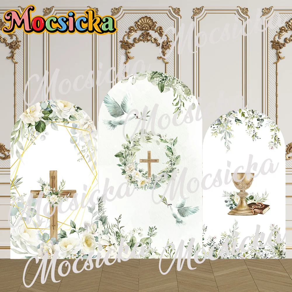 Mocsicka 2-сторонний чехол для арки, фон для первого Святого Причастия, детский душ, арка, стена, детский реквизит для студии на первый день рождения, выпускной
Mocsicka 2-сторонний чехол для арки, фон для первого Святого Причастия, детский душ, арка, стена, детский реквизит для студии на первый день рождения, выпускной