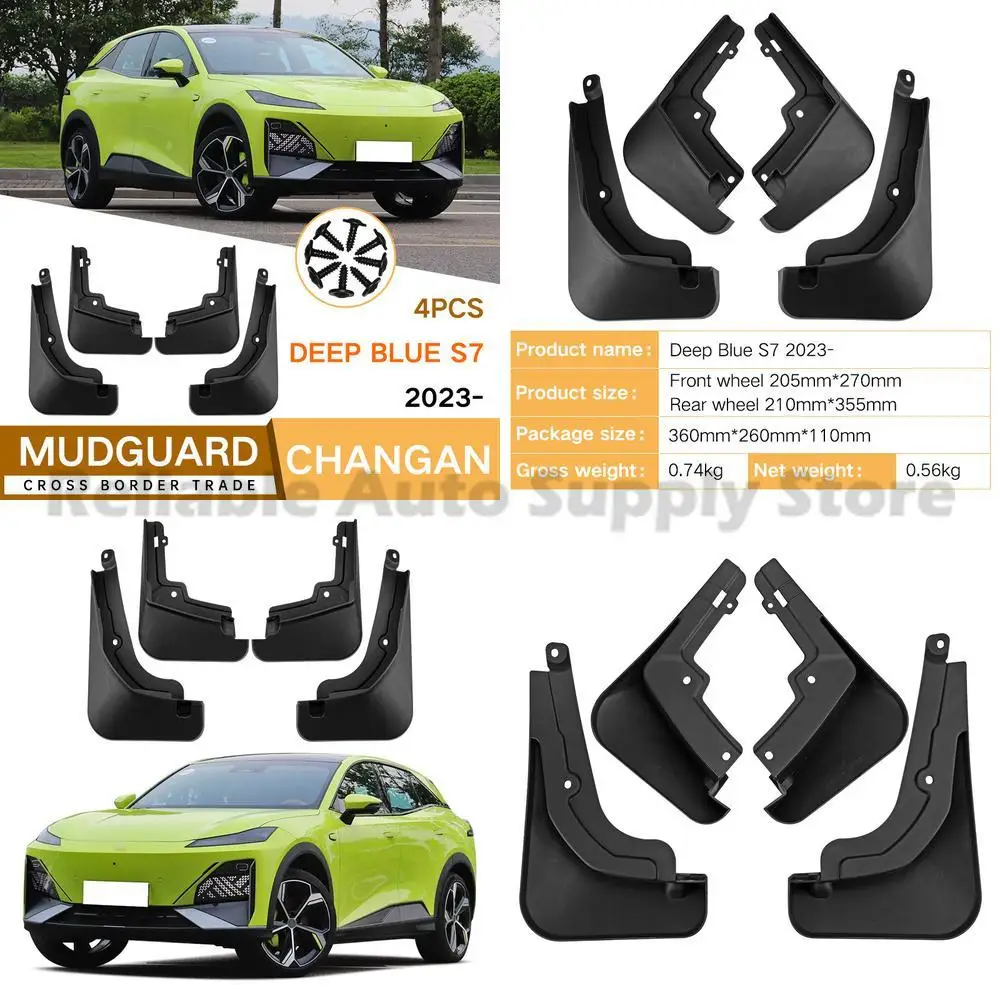 For Changan Deep Blue S7 2023 Mudguards Front and Rear Car Accessories Premium Quality Durable Design Top Seller
For Changan Deep Blue S7 2023 Mudguards Front and Rear Car Accessories Premium Quality Durable Design Top Seller