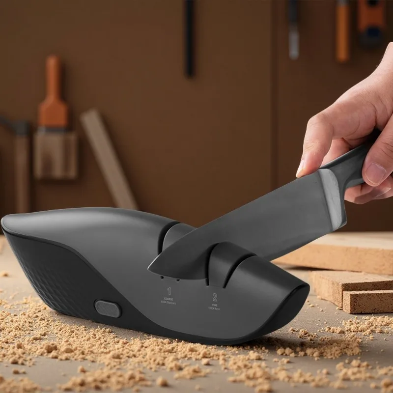 NEW Electric Knife Sharpener Professional Sharpening Tool Household Woodwork Diamond Grinding Anti Slip Base Secure High Speed
NEW Electric Knife Sharpener Professional Sharpening Tool Household Woodwork Diamond Grinding Anti Slip Base Secure High Speed