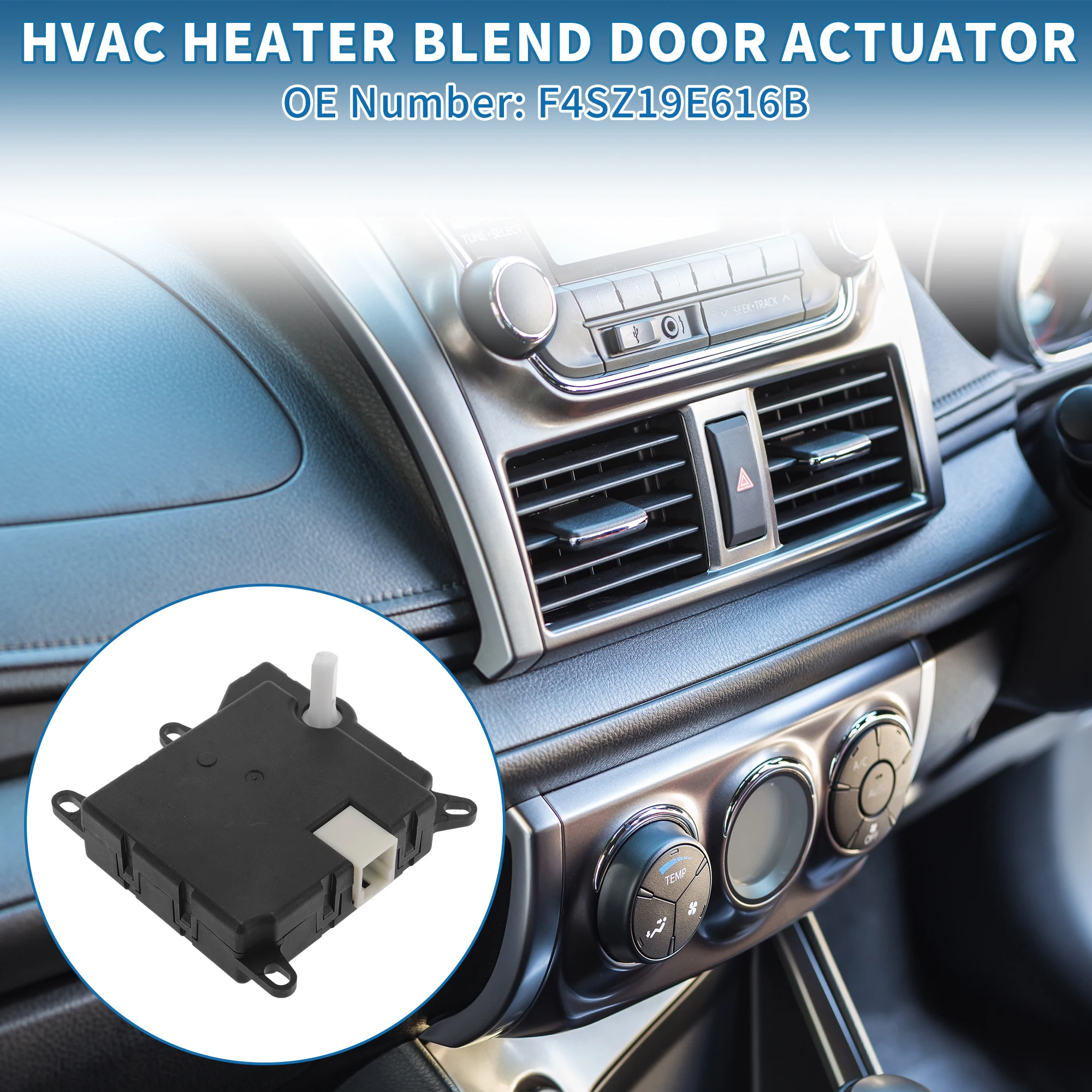 UXCELL No.F4SZ19E616B Car HVAC Heater Blend Door Control Actuator for Ford A9513 1998
UXCELL No.F4SZ19E616B Car HVAC Heater Blend Door Control Actuator for Ford A9513 1998