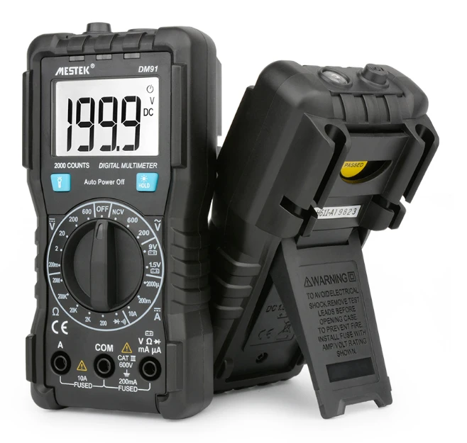 Тест диодов сопротивления току ETL DM91 отсчетов AC/DC Амперметр Вольтметр Multimetro Тестер Мультиметры Мультиметр напряжения для DM91
Тест диодов сопротивления току ETL DM91 отсчетов AC/DC Амперметр Вольтметр Multimetro Тестер Мультиметры Мультиметр напряжения для DM91