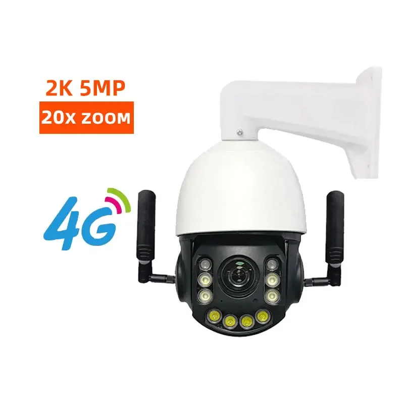 4G Ip Cameras 5mp PTZ 20X ZOOM 2K Surveillance Two Way Audio Outdoor Night Vision 360 CCTV Camera
4G Ip Cameras 5mp PTZ 20X ZOOM 2K Surveillance Two Way Audio Outdoor Night Vision 360 CCTV Camera