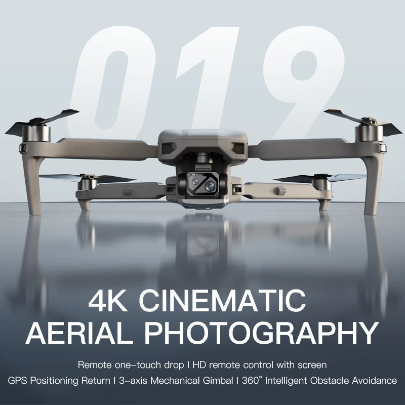 019 Pro Drone 8K ESC Dual Camera Optical Flow Positioning 3-Sided Obstacle Avoidance Brushless Motor Quadcopter
019 Pro Drone 8K ESC Dual Camera Optical Flow Positioning 3-Sided Obstacle Avoidance Brushless Motor Quadcopter