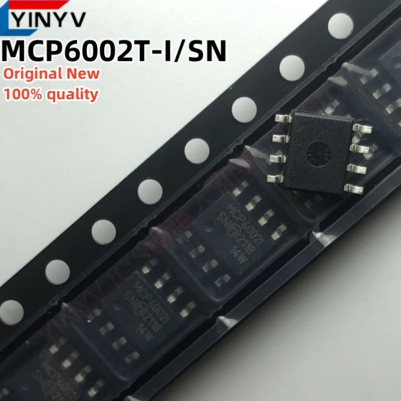 10-50 шт. MCP6002T-I/SN MCP6002I MCP6002I/SN SOP-8 MCP6002T-I MCP6002T 1 МГц, набор микросхем операционного усилителя с низким энергопотреблением, оригинальный новый, 100% качество
10-50 шт. MCP6002T-I/SN MCP6002I MCP6002I/SN SOP-8 MCP6002T-I MCP6002T 1 МГц, набор микросхем операционного усилителя с низким энергопотреблением, оригинальный новый, 100% качество