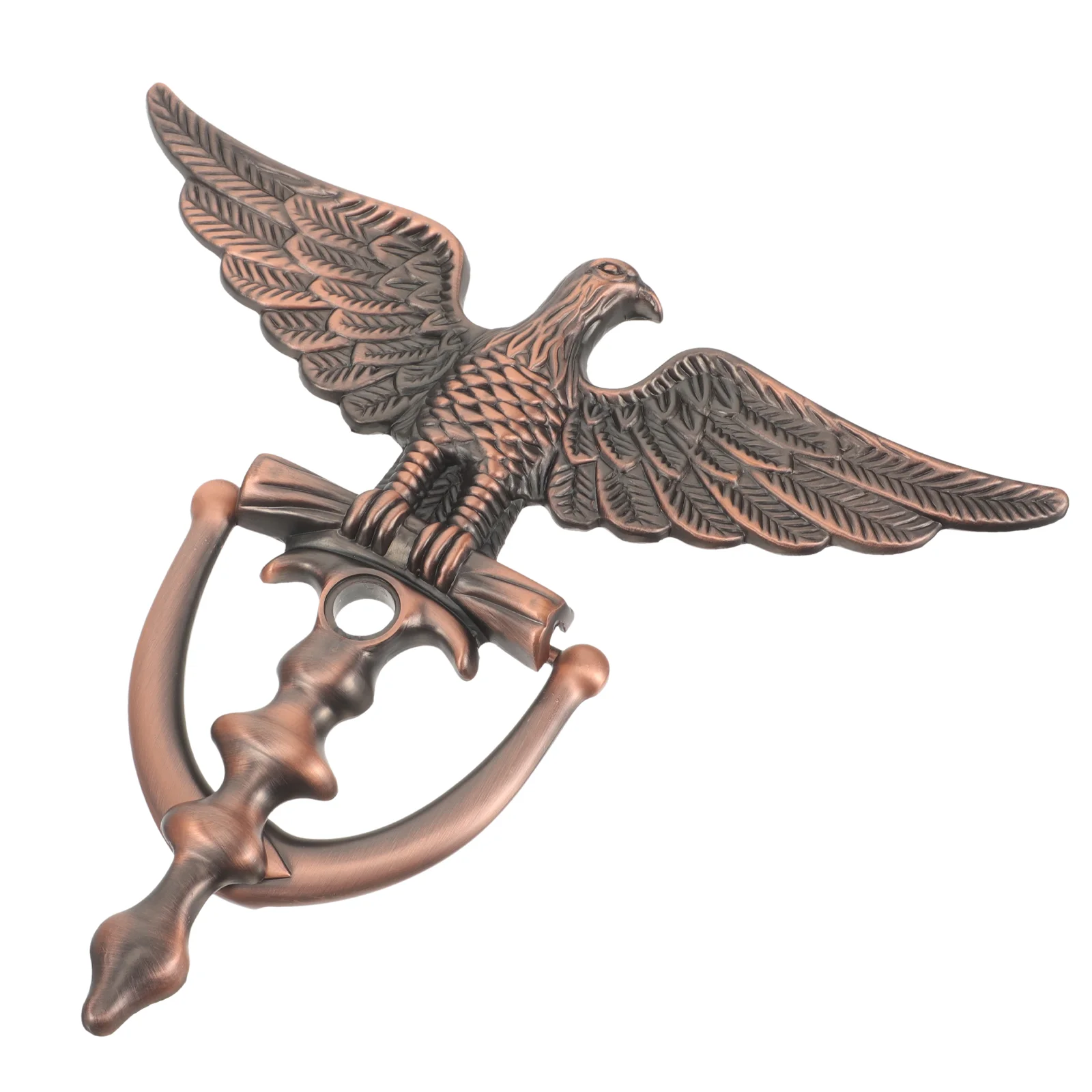 Knocker European Style Eagle Head Zinc Alloy Door Knockers for Front Seal Handles Viewer with Peephole
Knocker European Style Eagle Head Zinc Alloy Door Knockers for Front Seal Handles Viewer with Peephole