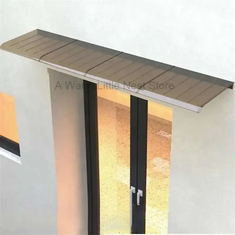 Wall Mounted Window Canopy Front Door Head Canopy Transparent Rain Shield Awning Home Outdoor No Brackets Awning Rain Shelter
Wall Mounted Window Canopy Front Door Head Canopy Transparent Rain Shield Awning Home Outdoor No Brackets Awning Rain Shelter