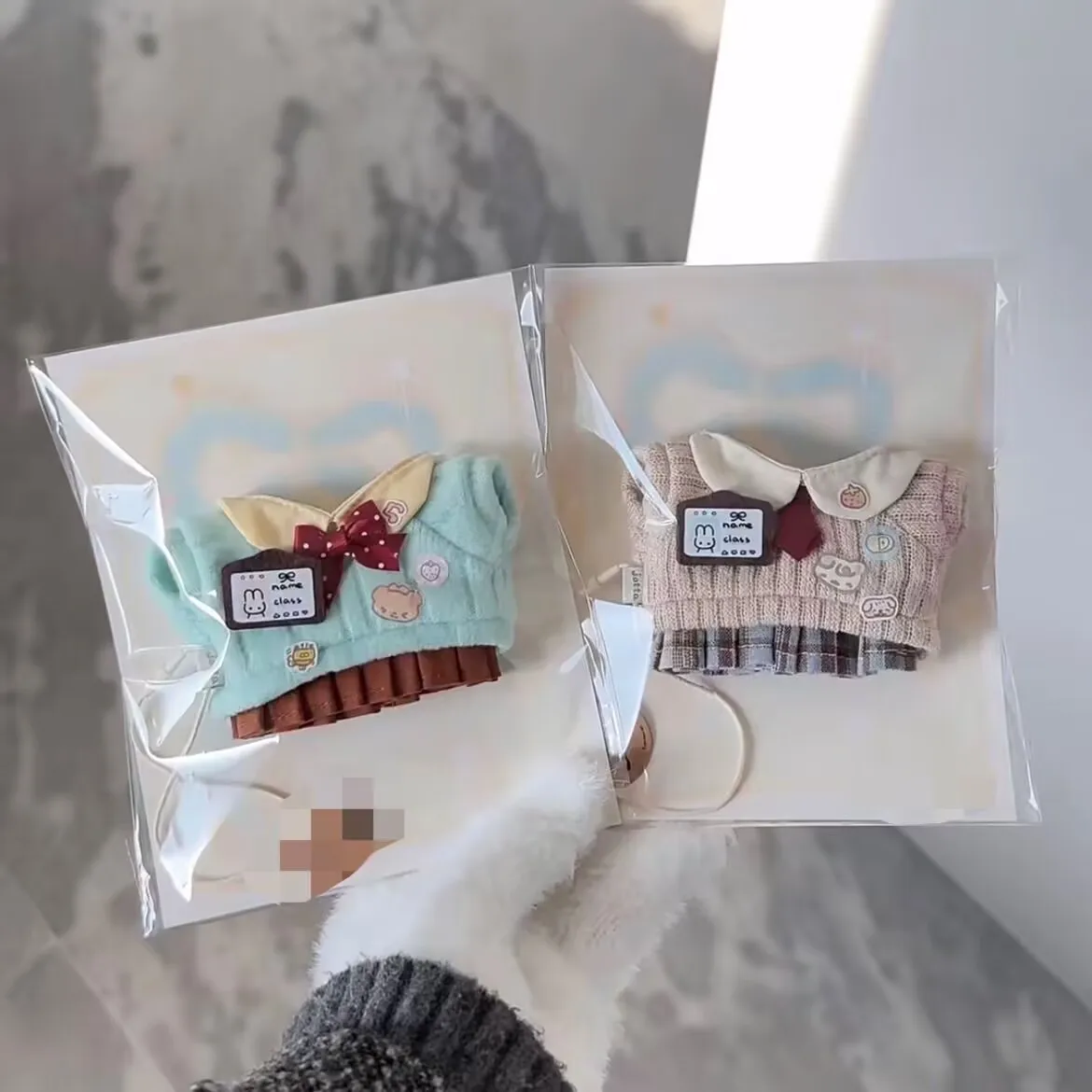 Новый комплект хлопковой куклы "Летняя Академия" с блинами с угольными грилями длиной 10 см теперь доступен для одевания.
Новый комплект хлопковой куклы "Летняя Академия" с блинами с угольными грилями длиной 10 см теперь доступен для одевания.