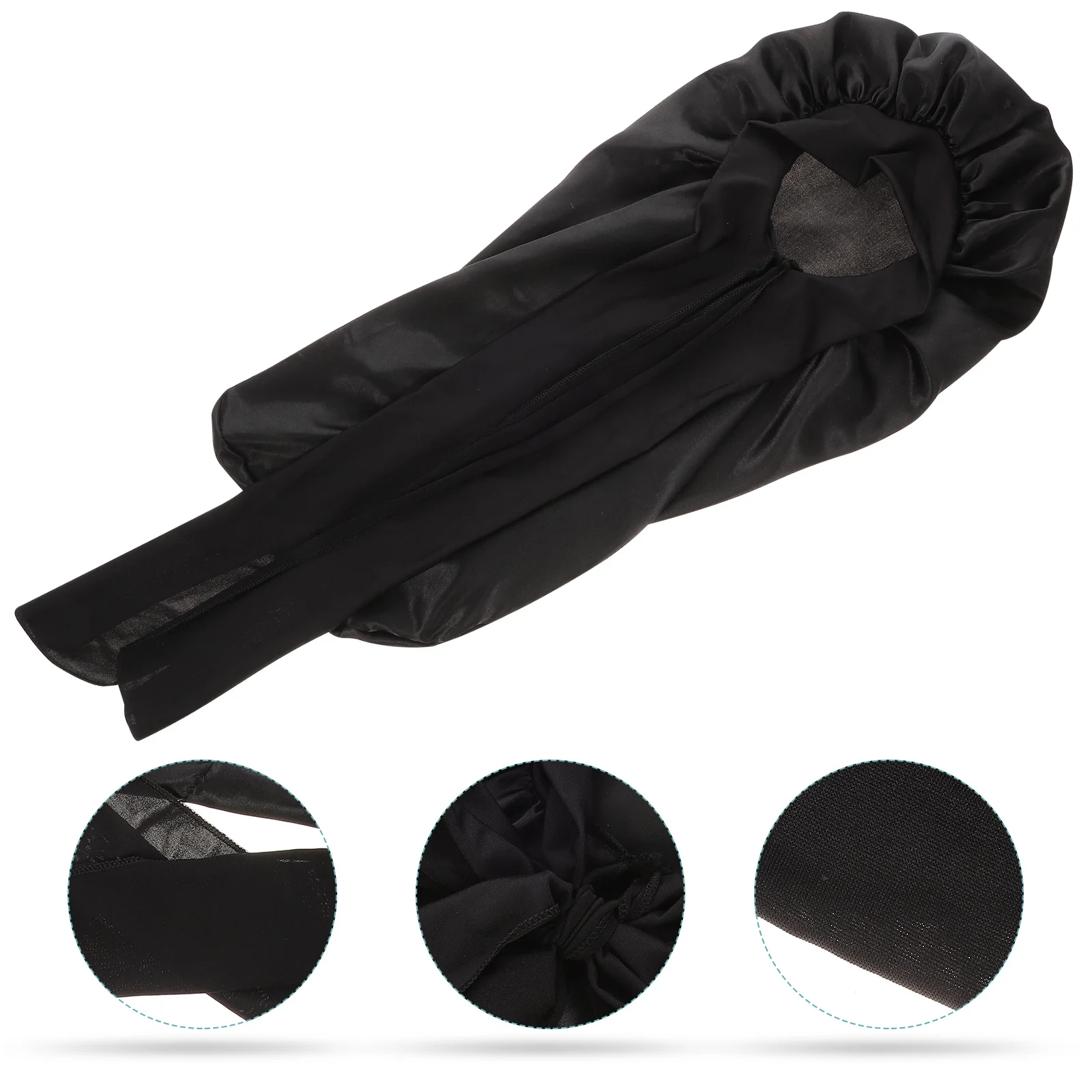 Satin Sleep Cap for Long Hair Wrap Secure Fit No Slip Design Soft Breathable Sleep Hat for Women Home Use
Satin Sleep Cap for Long Hair Wrap Secure Fit No Slip Design Soft Breathable Sleep Hat for Women Home Use