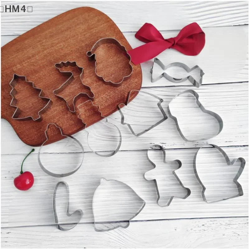 12pcs Christmas 〔HM4〕Cookie Cutters, Stainless Steel Pastry Cutters, Biscuit Molds, Baking Tools, Kitchen Gadgets,
12pcs Christmas 〔HM4〕Cookie Cutters, Stainless Steel Pastry Cutters, Biscuit Molds, Baking Tools, Kitchen Gadgets,
