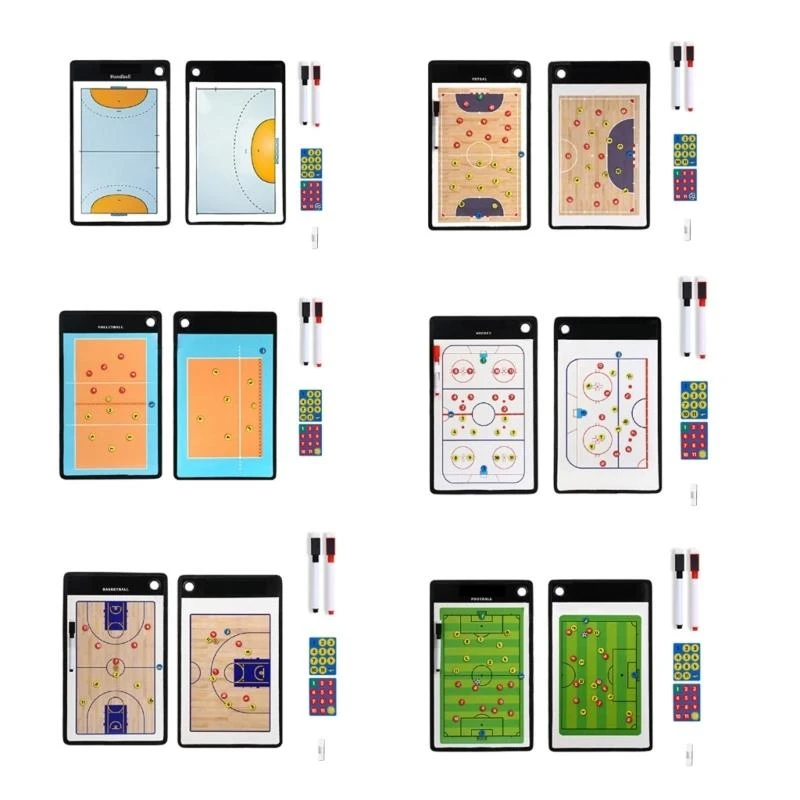 Football Coaching Board Basketball Dry Erases Tactic Board Basketball Coaching Strategy Board with Markers Set 4XBB
Football Coaching Board Basketball Dry Erases Tactic Board Basketball Coaching Strategy Board with Markers Set 4XBB