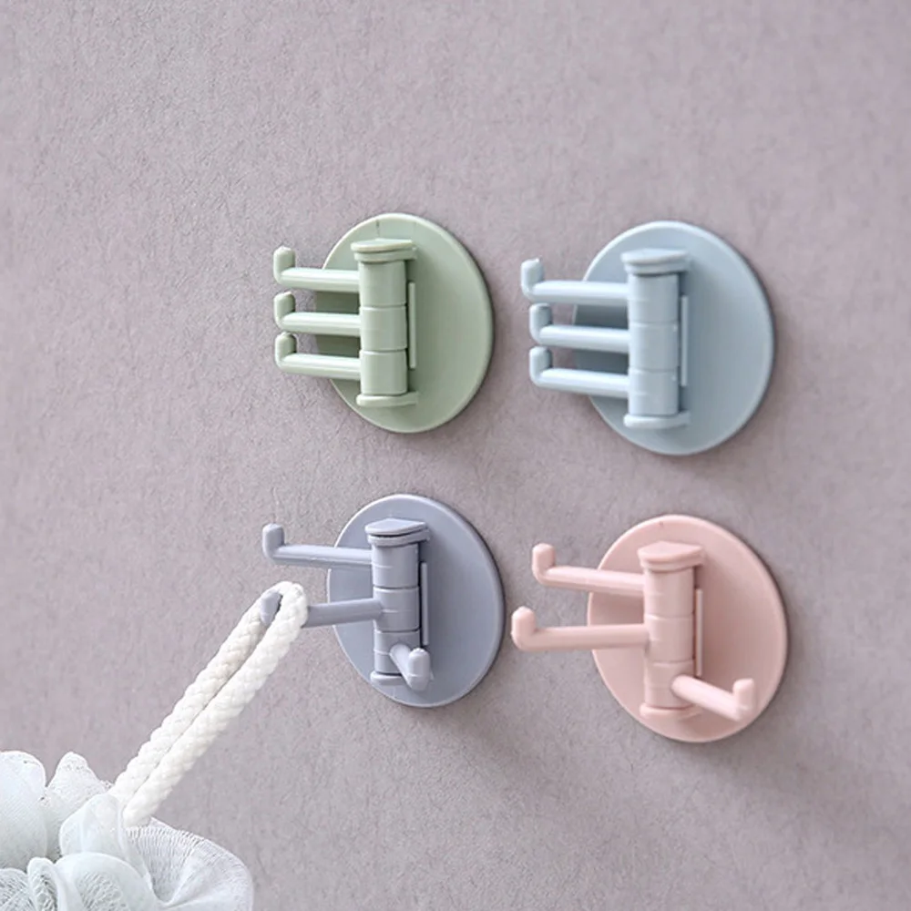 Kitchen Rotatable Wall Mounted Key Self Adhesive Toliet Storage Rack Key Holder Hanger Wall Hook
Kitchen Rotatable Wall Mounted Key Self Adhesive Toliet Storage Rack Key Holder Hanger Wall Hook