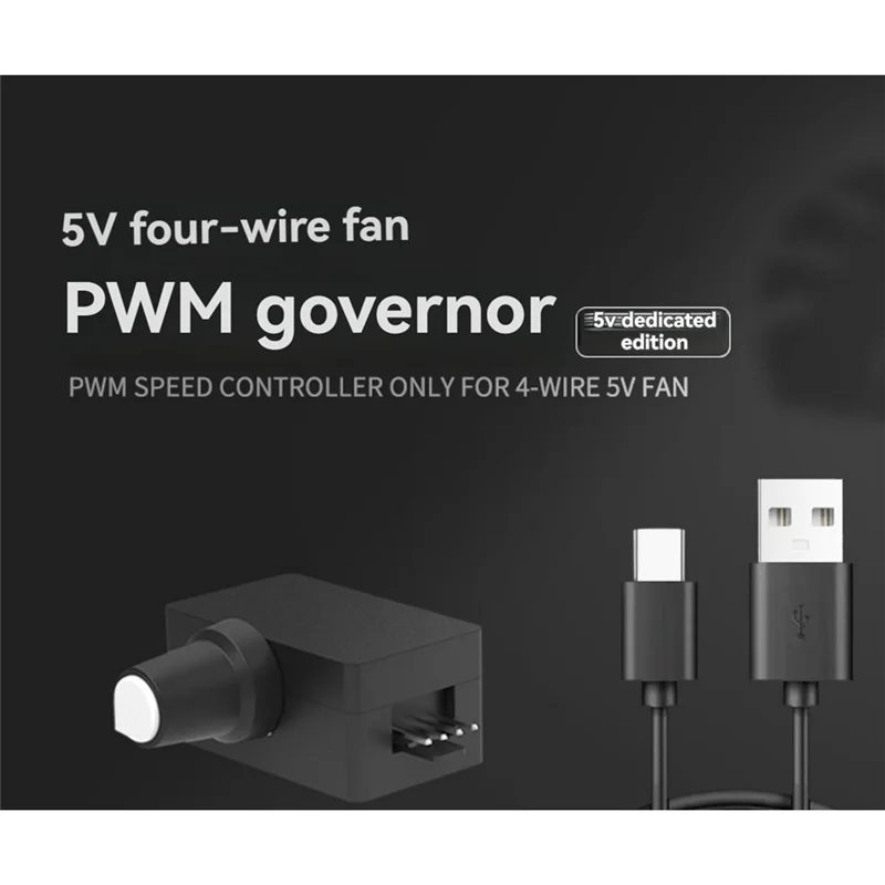 Superb PWM Speed Controller 5V 4Pin PWM Fan Governor PWM Governor USB TYPE-C Power Supply DIY Cooler
Superb PWM Speed Controller 5V 4Pin PWM Fan Governor PWM Governor USB TYPE-C Power Supply DIY Cooler