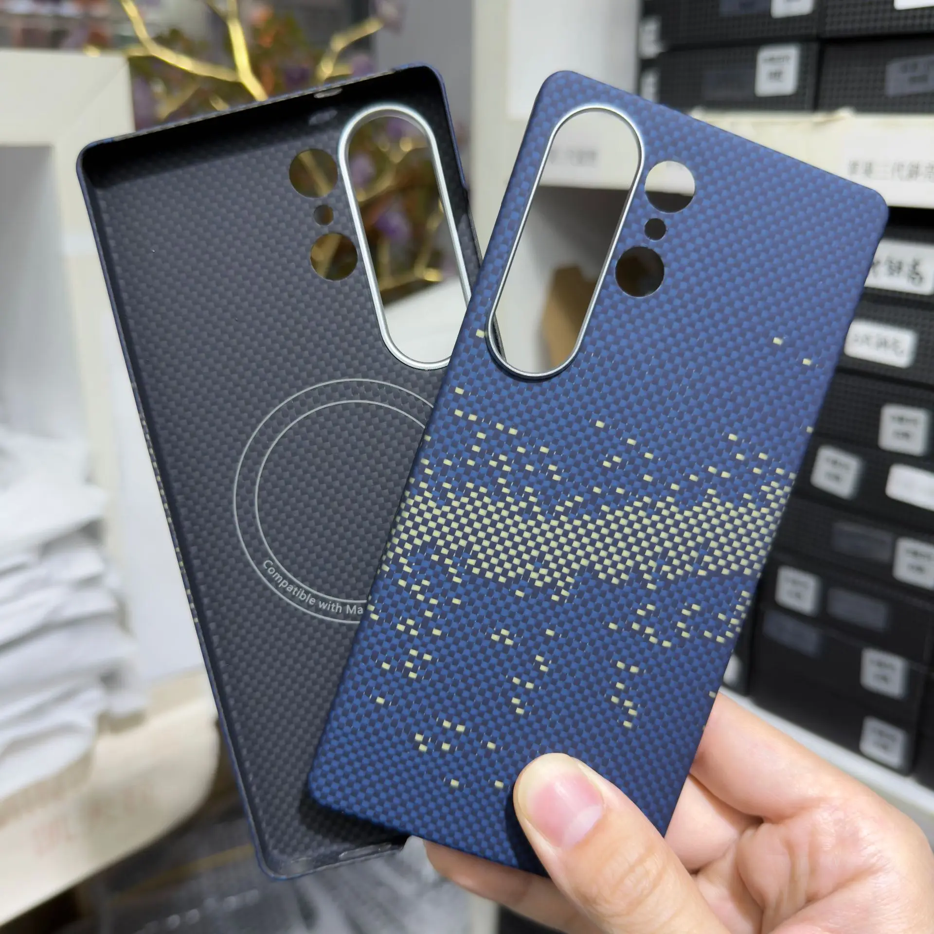 Ultra-Thin Kevlar Magnetic Phone Case for Samsung S26 Ultra/S25/S26 Plus, Lightweight Anti-Drop Protective Cover
Ultra-Thin Kevlar Magnetic Phone Case for Samsung S26 Ultra/S25/S26 Plus, Lightweight Anti-Drop Protective Cover