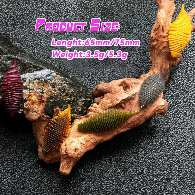 JIGNYU BELLOWS GILL Soft Lure Worm Fishing Bass Lure 100mm/4pcs 75mm/6pcs 65mm/6pcsLarva Soft Bait
JIGNYU BELLOWS GILL Soft Lure Worm Fishing Bass Lure 100mm/4pcs 75mm/6pcs 65mm/6pcsLarva Soft Bait