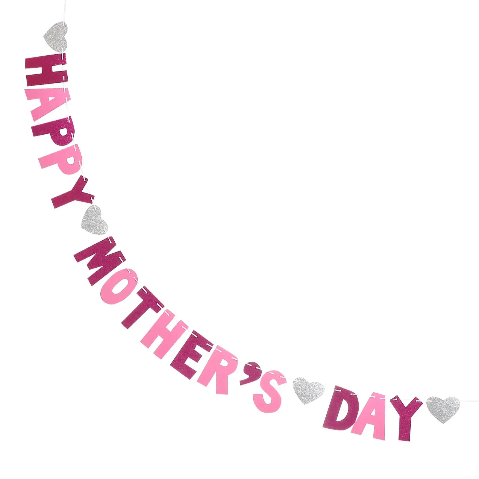 Glitter Banner Decoration for Mother's Day Party Supplies 10Pcs Hanging Bunting Festive Decor Letter Paper cheerful ambiance
Glitter Banner Decoration for Mother's Day Party Supplies 10Pcs Hanging Bunting Festive Decor Letter Paper cheerful ambiance