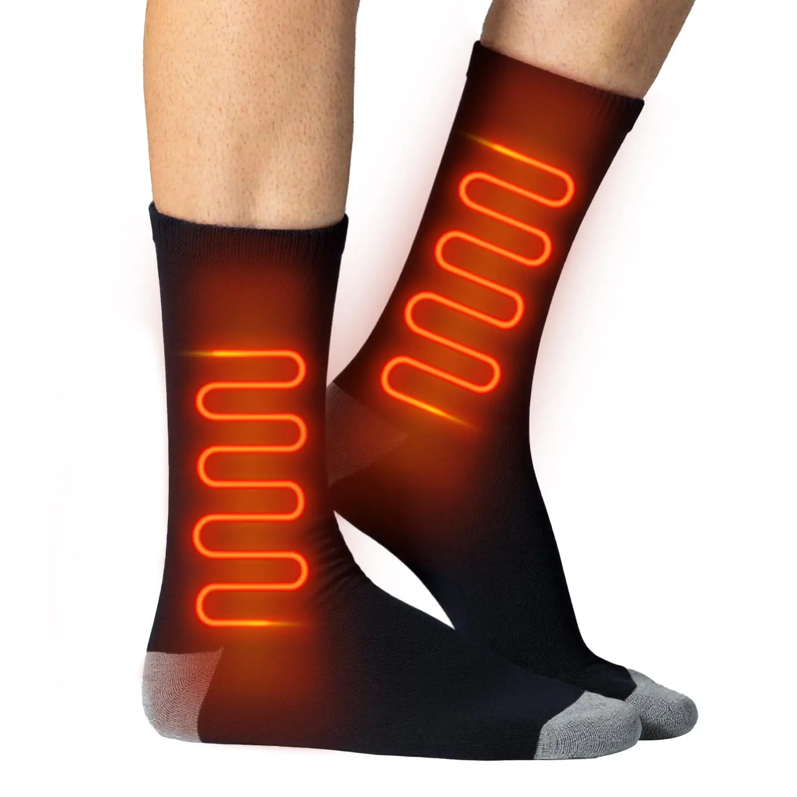 Электрические носки, 2200 мАч, USB-нагревательные носки с 3 уровнями нагрева, противоскользящая грелка для ног, термозащита для холодной погоды
Электрические носки, 2200 мАч, USB-нагревательные носки с 3 уровнями нагрева, противоскользящая грелка для ног, термозащита для холодной погоды