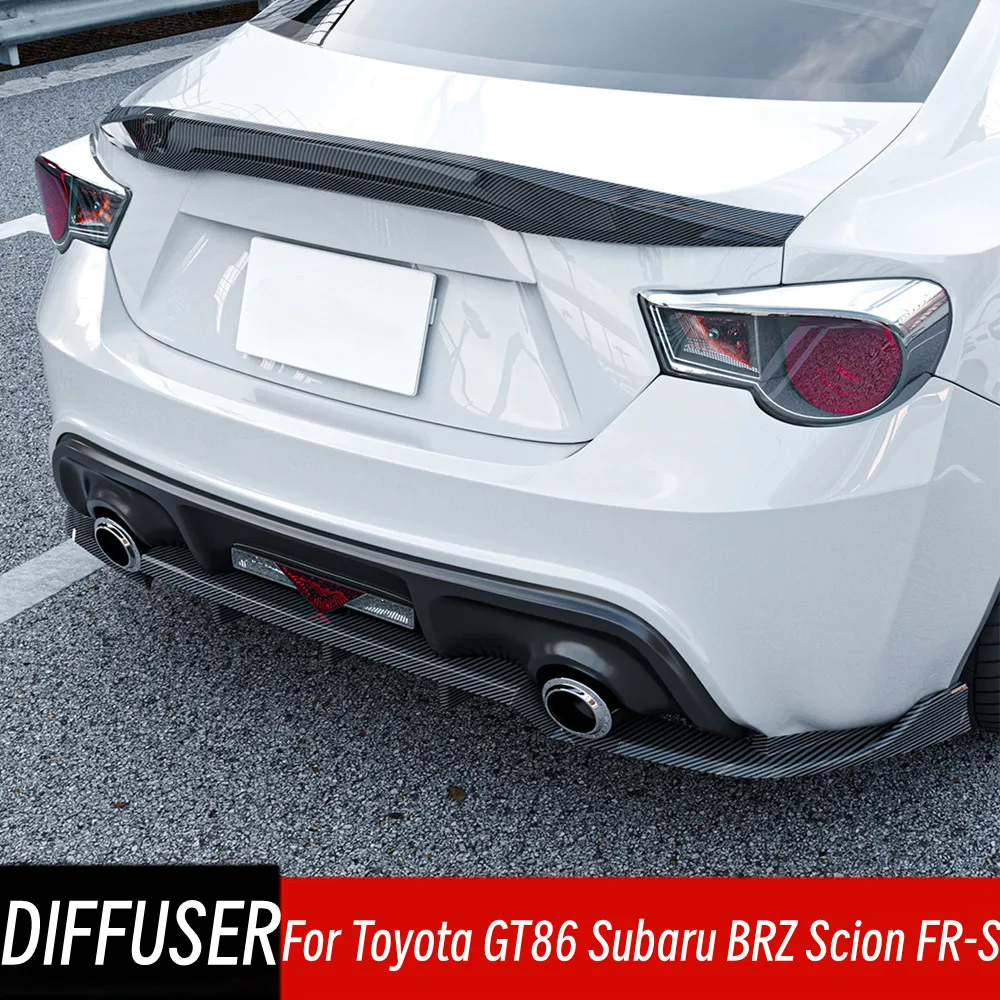 Rear Lip Diffuser For 2013-2020 Toyota GT86 Subaru BRZ Scion FR-S Rear Bumper Spoiler Diffuser Splitter Lip Car Accessorie Part
Rear Lip Diffuser For 2013-2020 Toyota GT86 Subaru BRZ Scion FR-S Rear Bumper Spoiler Diffuser Splitter Lip Car Accessorie Part