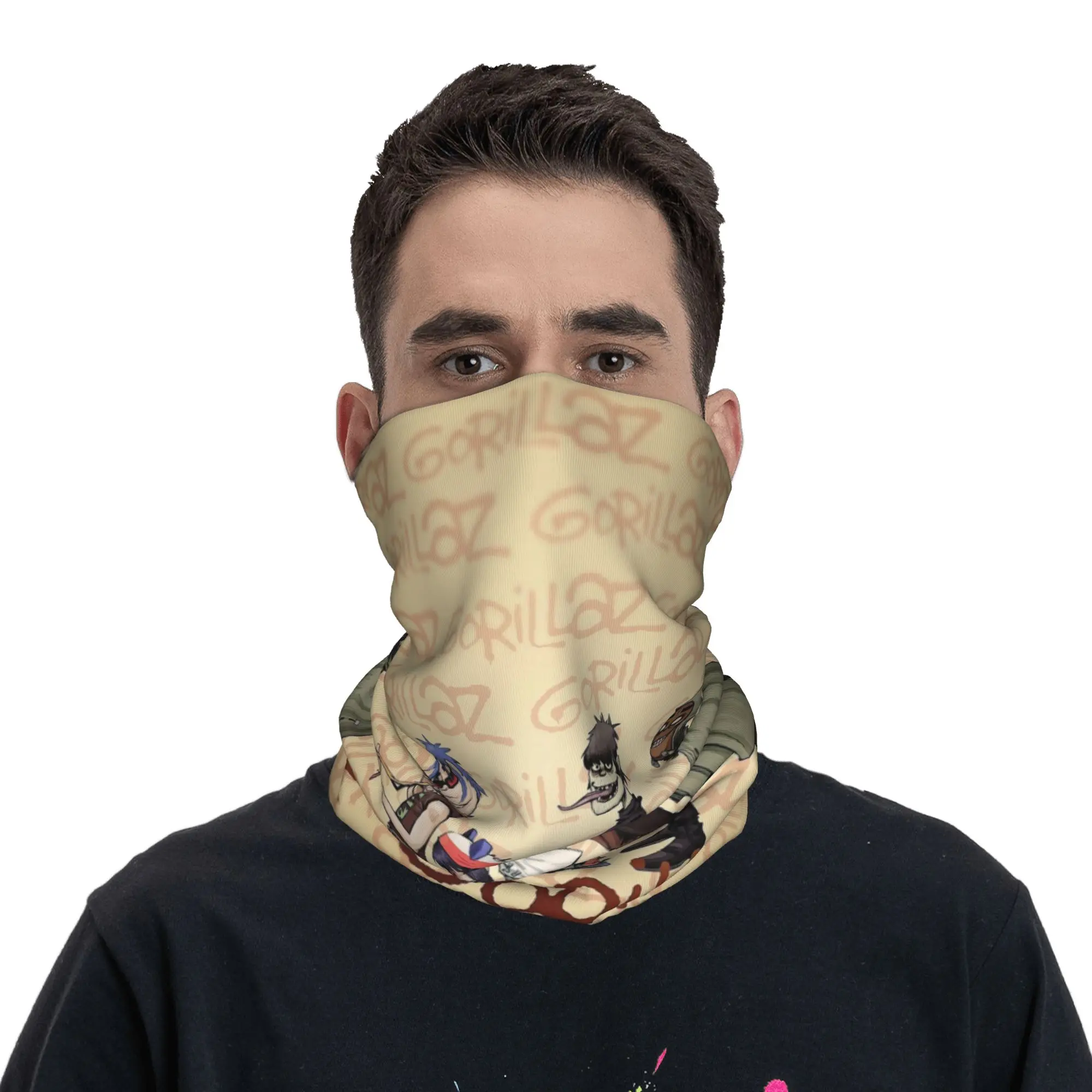 Custom G-Gorillazes Animes Heavy Metal Winter Headband Neck Warmer Men Hiking Running Tube Scarf Comic Face Bandana Gaiter
Custom G-Gorillazes Animes Heavy Metal Winter Headband Neck Warmer Men Hiking Running Tube Scarf Comic Face Bandana Gaiter