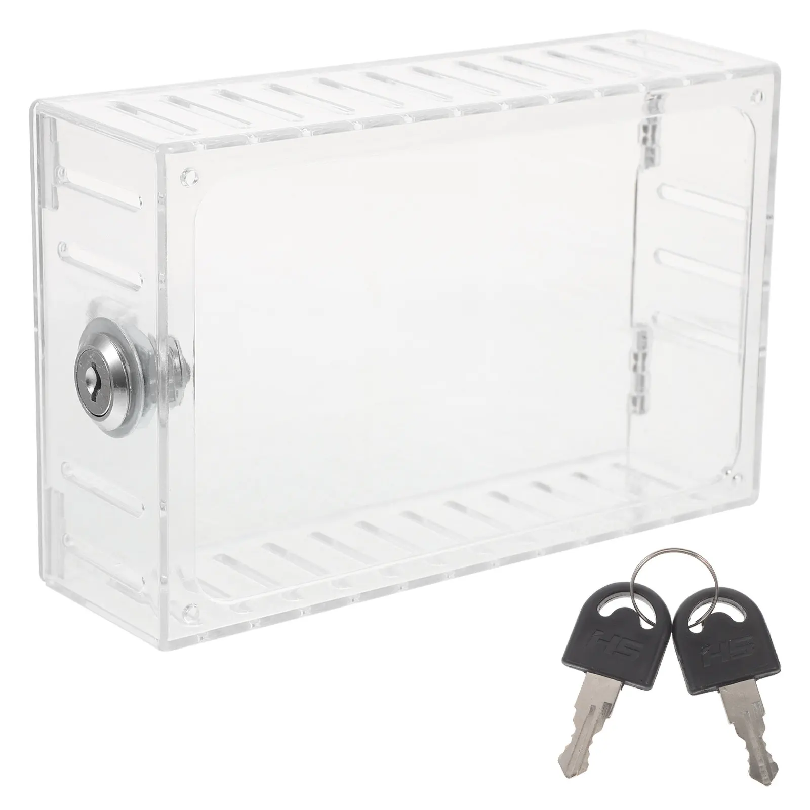 1Set Clear Thermostat Lock Box with Key Sturdy Acrylic and Iron Material Tamper Resistant Transparent Display Visibility
1Set Clear Thermostat Lock Box with Key Sturdy Acrylic and Iron Material Tamper Resistant Transparent Display Visibility