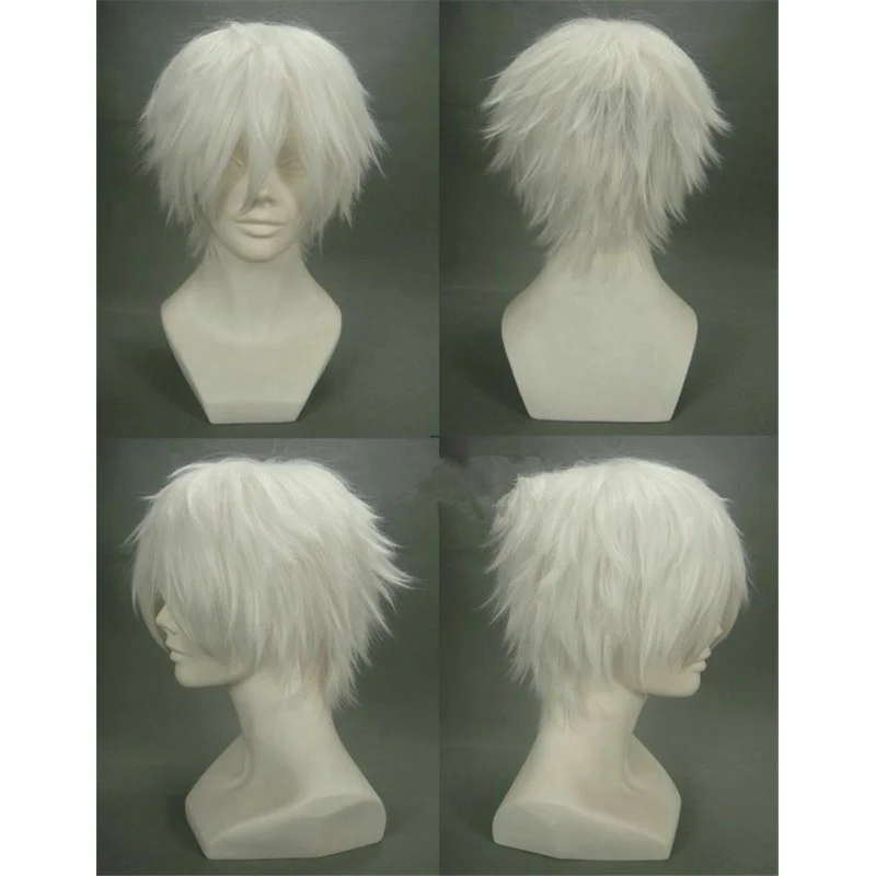 Japan Anime Kaneki Ken Short White Cosplay Costume Wig
Japan Anime Kaneki Ken Short White Cosplay Costume Wig