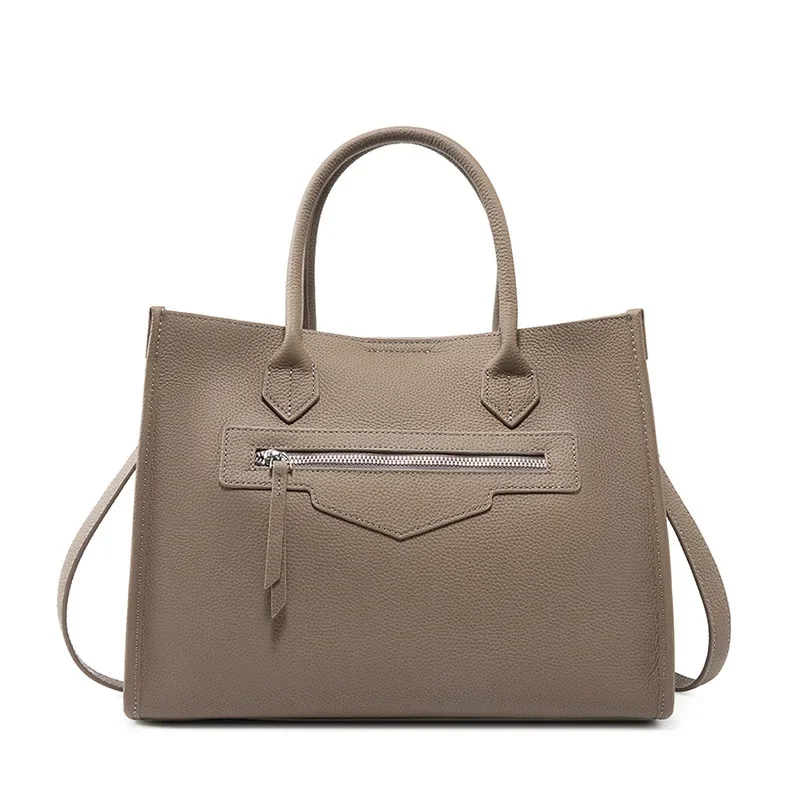 Women's Large-capacity Genuine Leather Handbags Niche Design Tote Bag Premium Sense Commuter Shoulder Bags
Women's Large-capacity Genuine Leather Handbags Niche Design Tote Bag Premium Sense Commuter Shoulder Bags