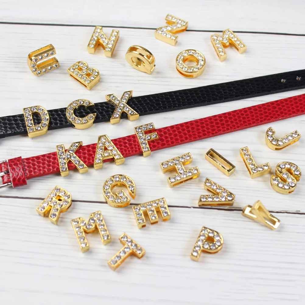 26 Pcs Alphabetic Beaded Jewelry Charms for Necklace Making Letters Pendants Alloy Jewellery
26 Pcs Alphabetic Beaded Jewelry Charms for Necklace Making Letters Pendants Alloy Jewellery