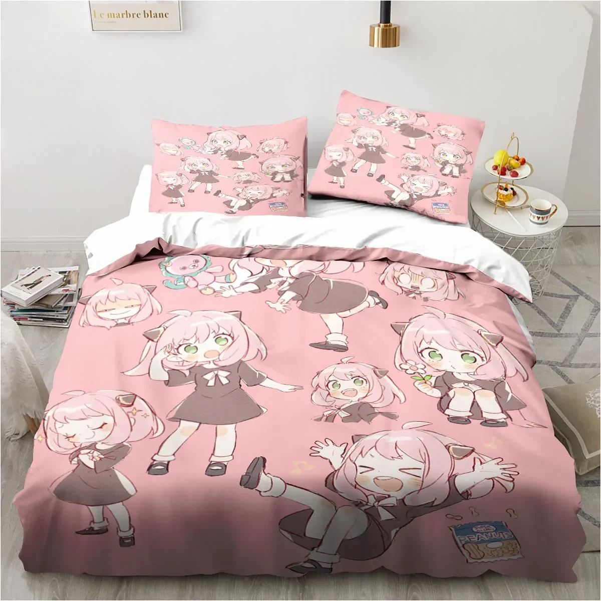 SPY×FAMILY Anime Comforter Bedding Sets 3Pcs Cartoon Duvet Cover Pillowcase Full Size Queen King Quilt Cover Single Double Bed
SPY×FAMILY Anime Comforter Bedding Sets 3Pcs Cartoon Duvet Cover Pillowcase Full Size Queen King Quilt Cover Single Double Bed