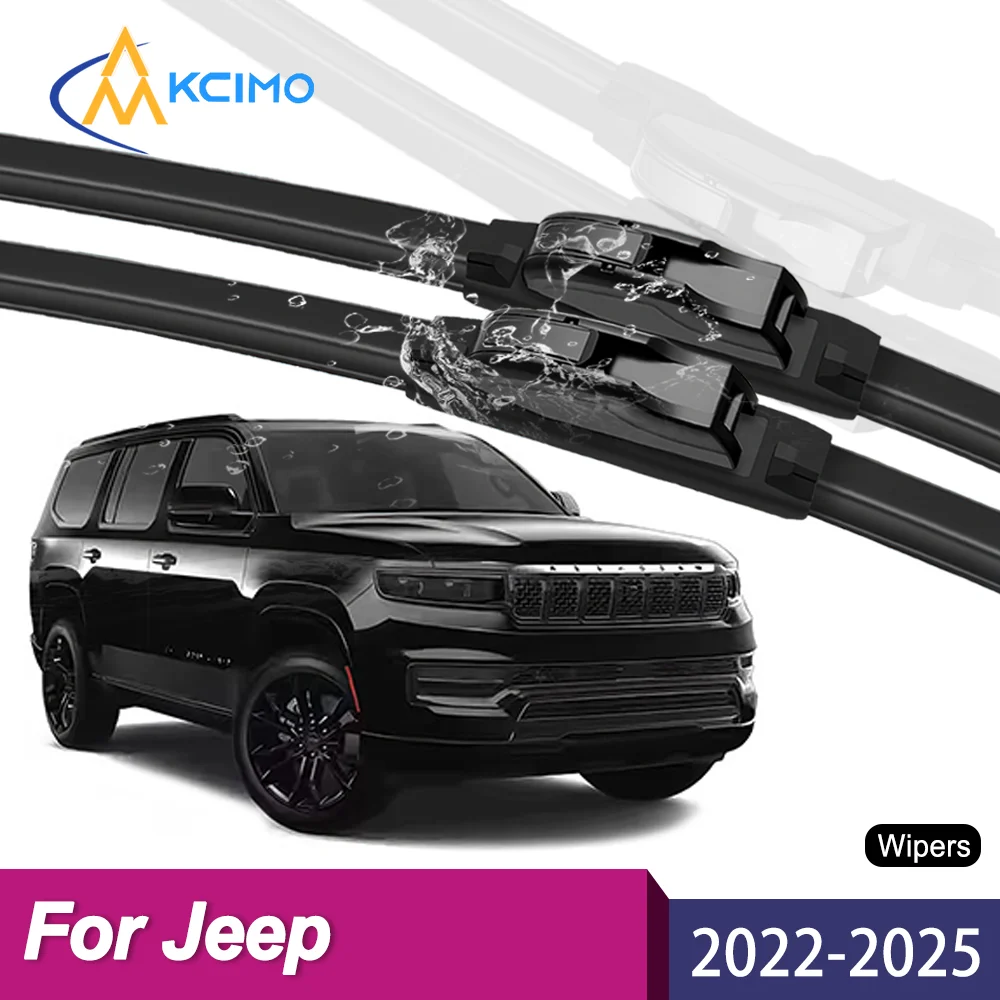 Upgrade Your Wiper System 2PCS Premium All-Season Rubber Blades For Jeep Wagoneer WS 2022-2025 Long-Lasting Clear Vision
Upgrade Your Wiper System 2PCS Premium All-Season Rubber Blades For Jeep Wagoneer WS 2022-2025 Long-Lasting Clear Vision