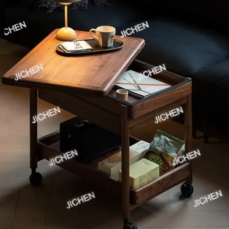 HS Household Removable Trolley Living Room Small Coffee Table Ash Wood Small Apartment Foldable Desktop Internet Celebrity Troll
HS Household Removable Trolley Living Room Small Coffee Table Ash Wood Small Apartment Foldable Desktop Internet Celebrity Troll