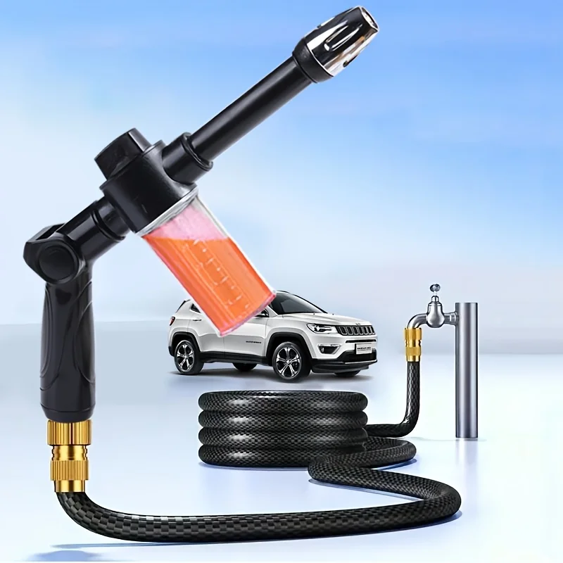 Бытовой садовый лейка, длинная насадка для мойки автомобилей высокого давления, водяной пистолет, пенопластовый чайник, водяной пистолет, артефакт для мытья
Бытовой садовый лейка, длинная насадка для мойки автомобилей высокого давления, водяной пистолет, пенопластовый чайник, водяной пистолет, артефакт для мытья
