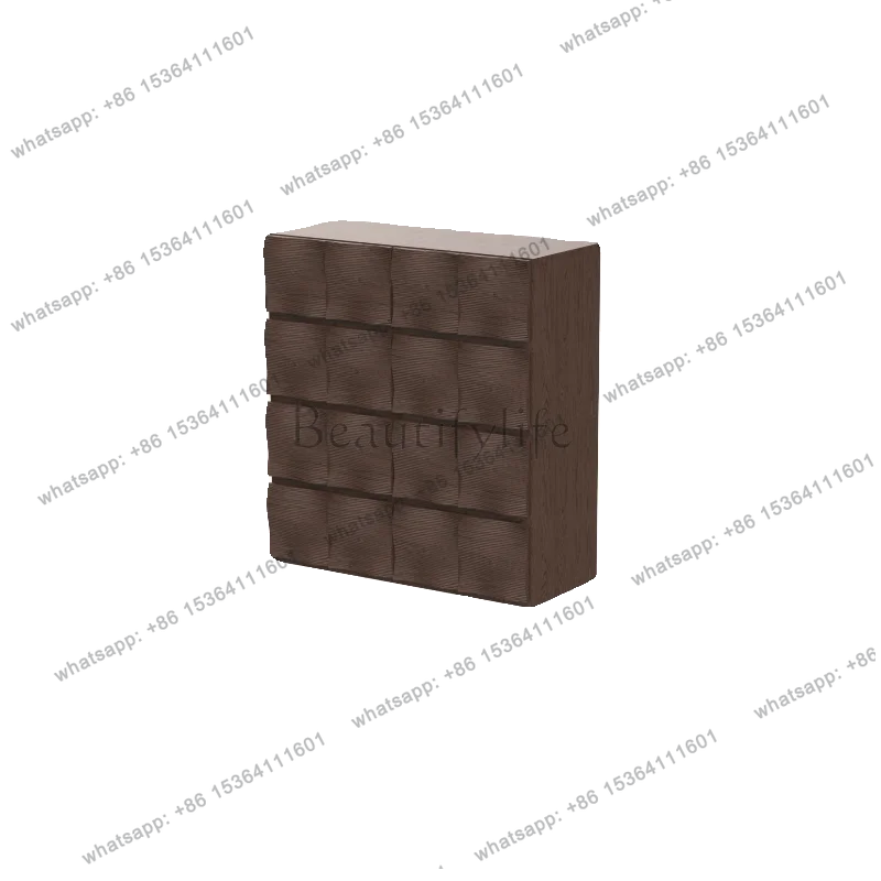 Solid wood chest of drawers North American black walnut home modern simple living room sofa side module 4 chest of drawers
Solid wood chest of drawers North American black walnut home modern simple living room sofa side module 4 chest of drawers