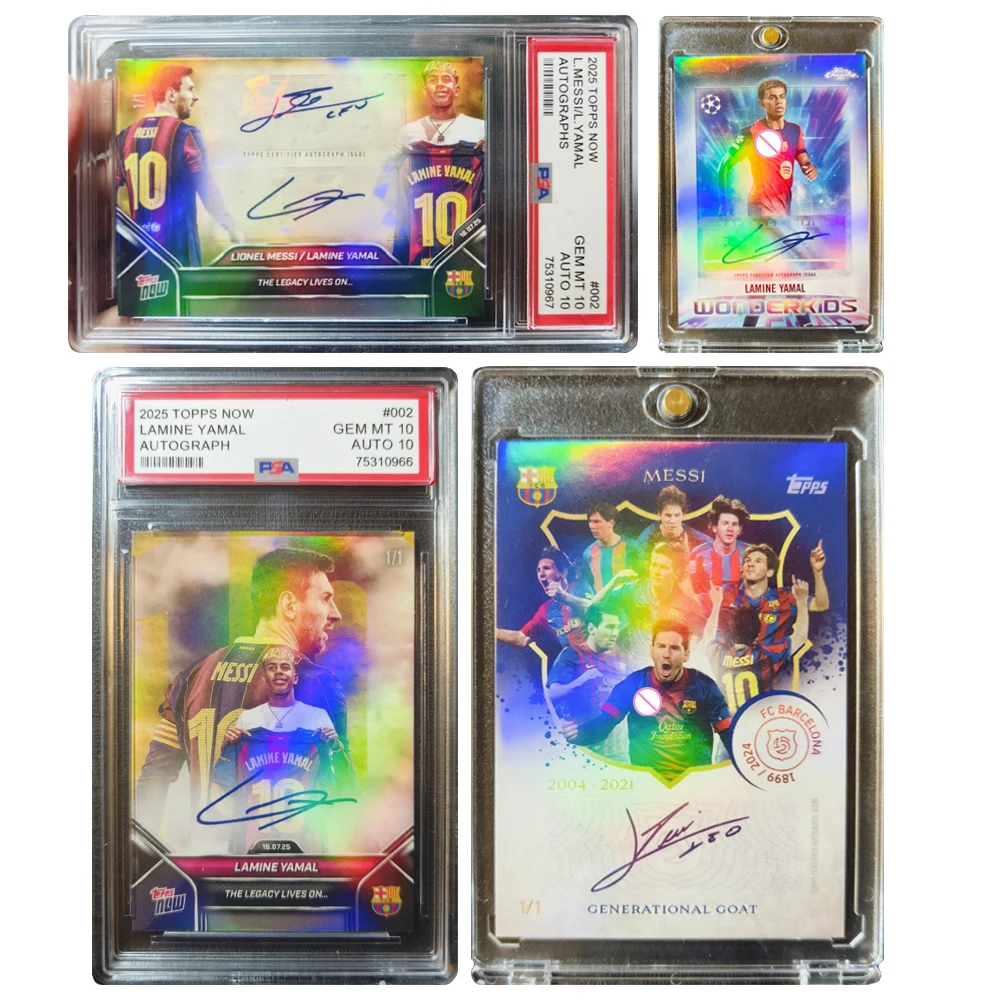 ПАННИ-домашняя карта «сделай сам» 2025 Месси Ямало с подписной звездой, кирпич, лазерная радуга для мальчиков, рождественские подарки на день рождения, аргентинская команда
ПАННИ-домашняя карта «сделай сам» 2025 Месси Ямало с подписной звездой, кирпич, лазерная радуга для мальчиков, рождественские подарки на день рождения, аргентинская команда