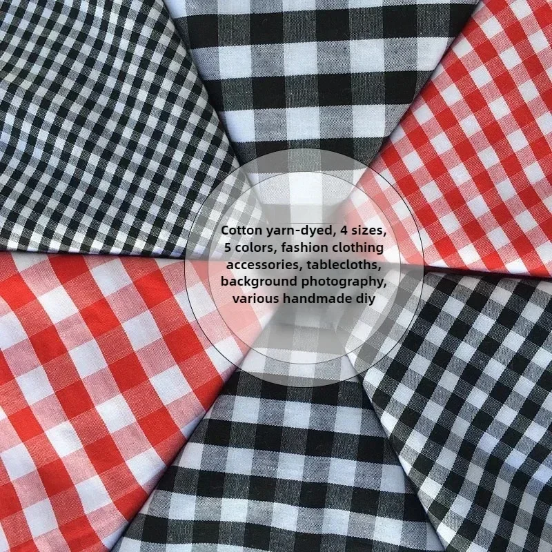 Ins Style 100% Cotton Plaid Fabric, Pure Cotton Chaoyang Red Blue Plaid Fabric Dress Children's Shirt, Yarn Dyed Clothing Fabric
Ins Style 100% Cotton Plaid Fabric, Pure Cotton Chaoyang Red Blue Plaid Fabric Dress Children's Shirt, Yarn Dyed Clothing Fabric